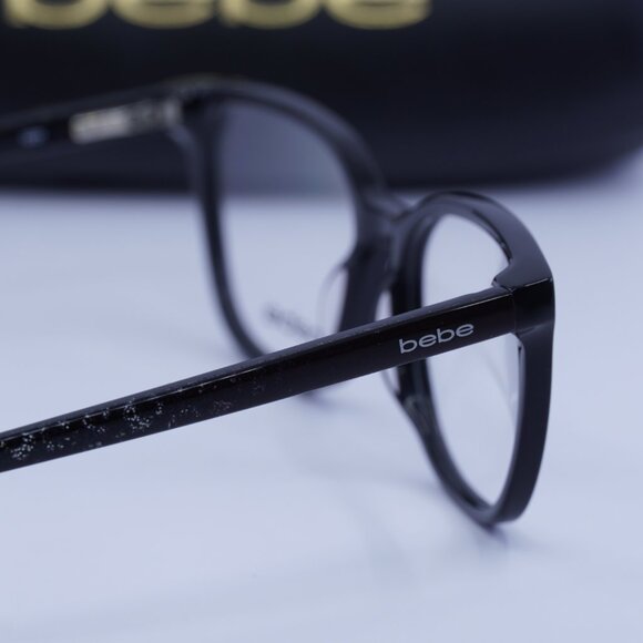 Bebe BB5201 001 Cat Eye Eyeglasses 53mm – Jet - Picture 10 of 11